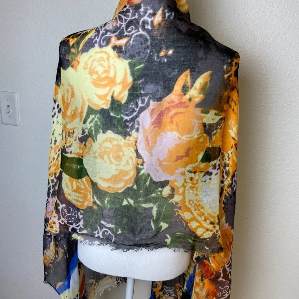 Large Scarf Multicolor  Size 26